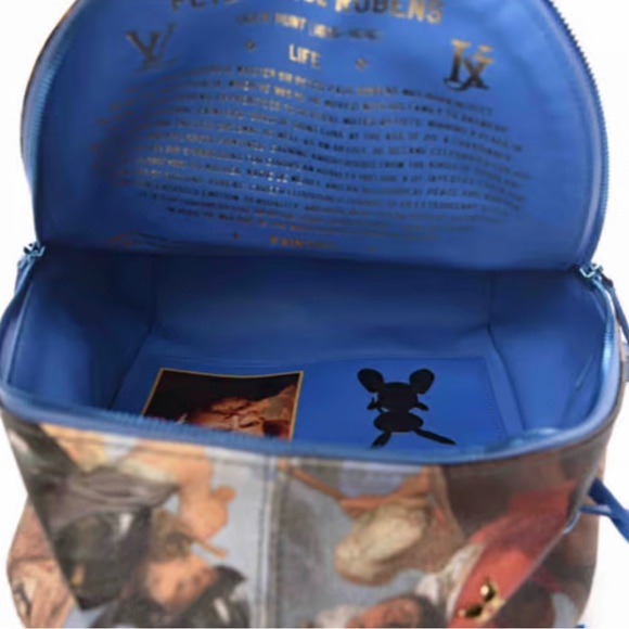 NEW Louis Vuitton x Jeff Koons Masters Rubens Palm Springs Backpack - Picture 6 of 9